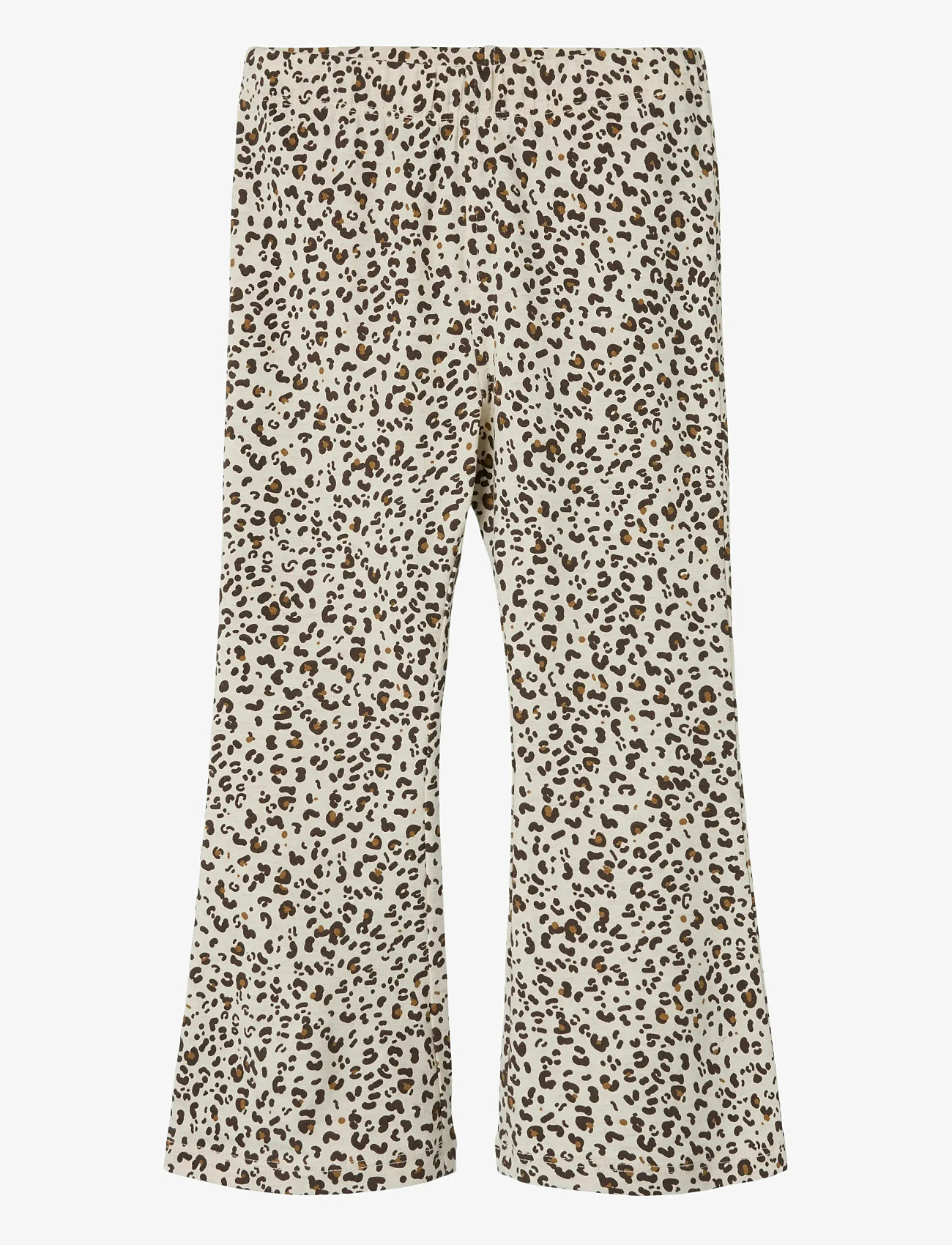 name it - NMFODA FLARE LEGGING - efterårstøj - peyote melange - 0