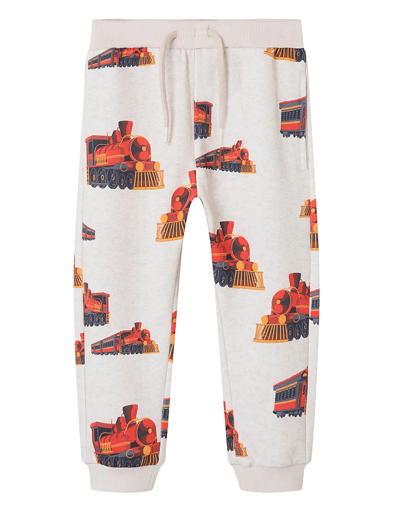 name it - NMMORMAN SWE PANT BRU - sweatpants - peyote melange - 1