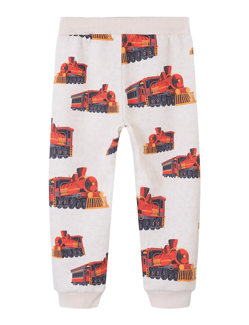 name it - NMMORMAN SWE PANT BRU - spodnie dresowe - peyote melange - 2