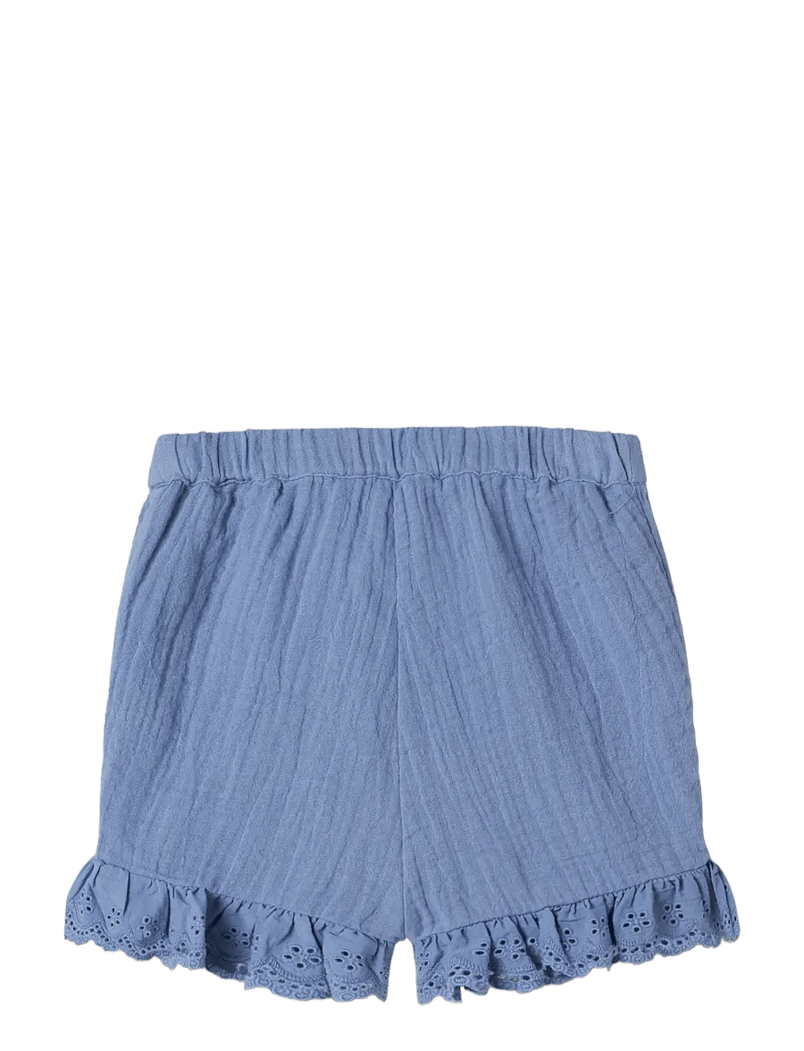 name it - NMFHAKKI SHORTS - vabaaja lühikesed püksid - bleached denim - 1