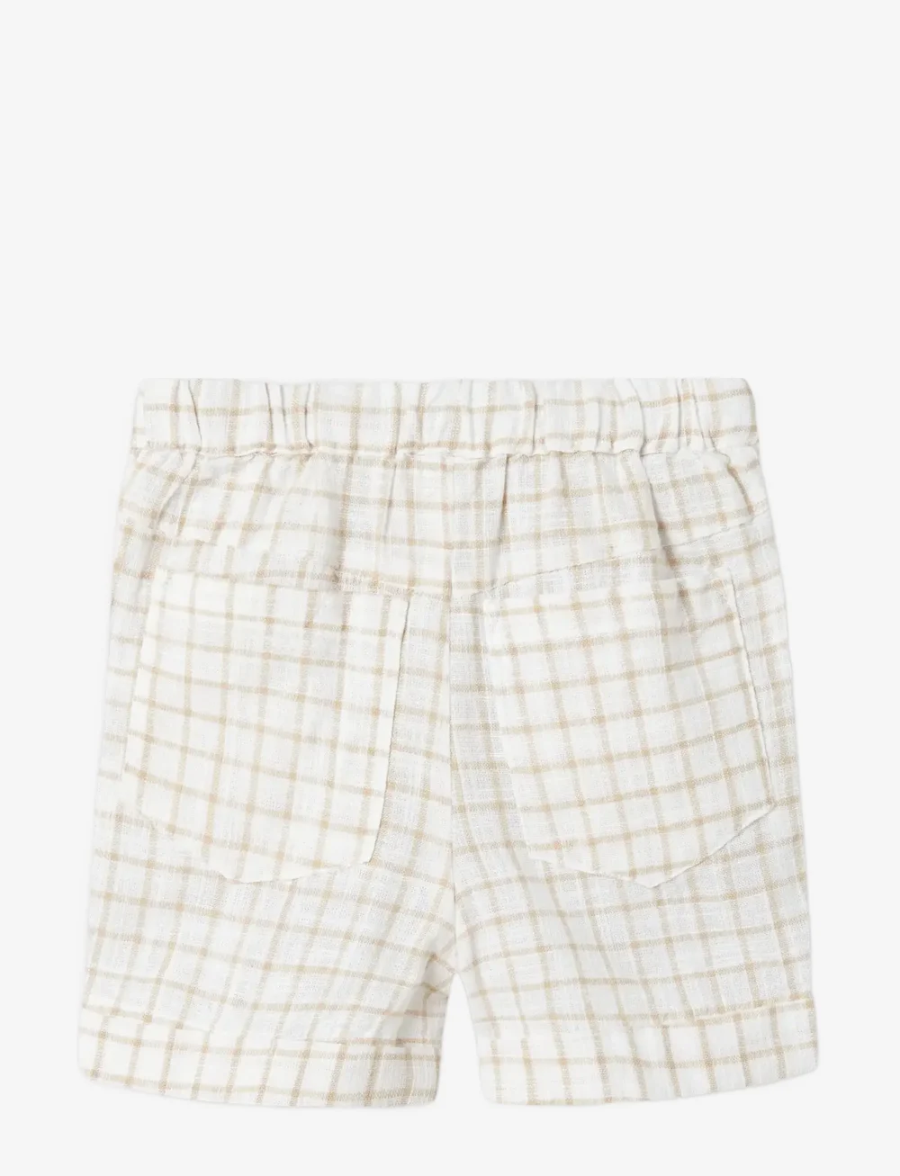 name it - NMMHALOM NREG SHORTS BOX - casual shorts - bright white - 2