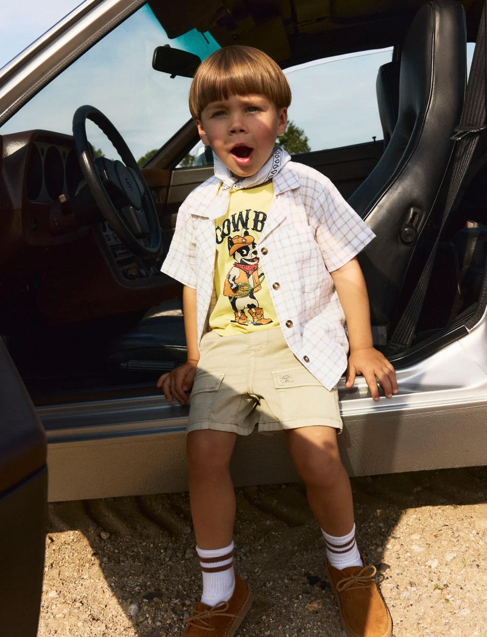 name it - NMMHALOM NREG SS SHIRT BOX - kurzärmlige hemden - bright white - 0