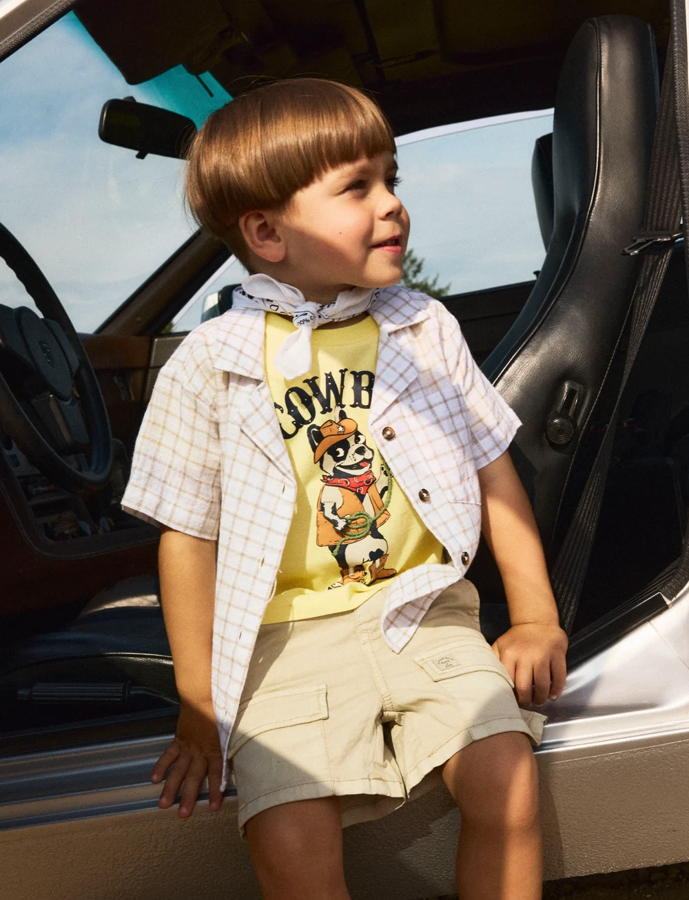 name it - NMMHALOM NREG SS SHIRT BOX - kurzärmlige hemden - bright white - 3