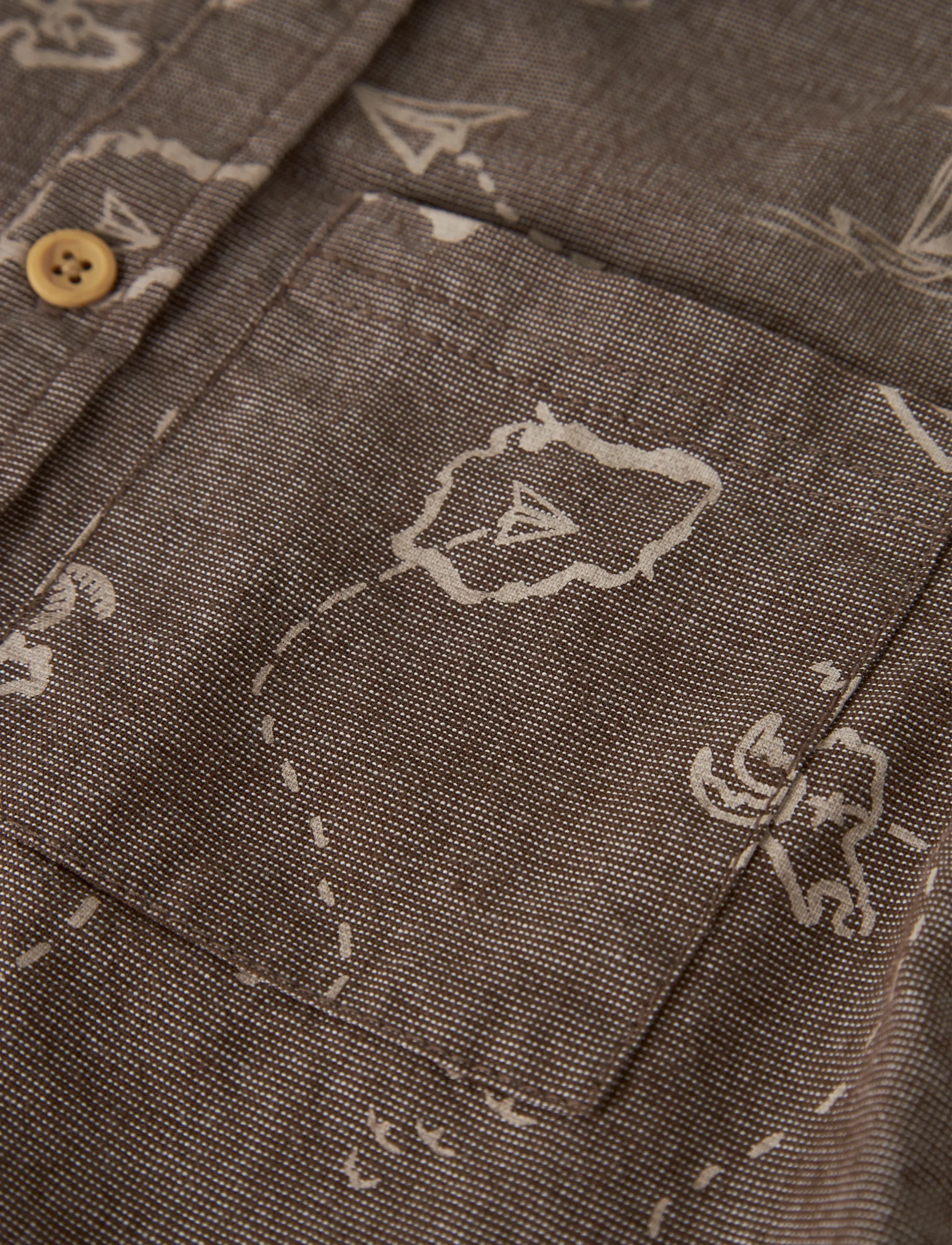 name it - NMMHESTERN NREG SS SHIRT - lühikeste varrukatega särgid - chestnut - 2