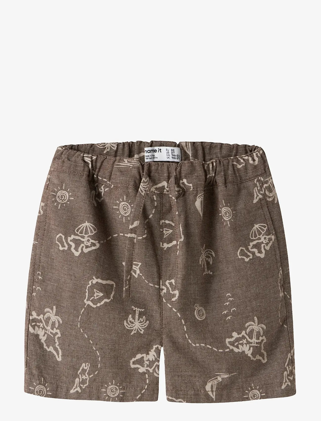 name it - NMMHESTERN NREG SHORTS - casual shorts - chestnut - 0