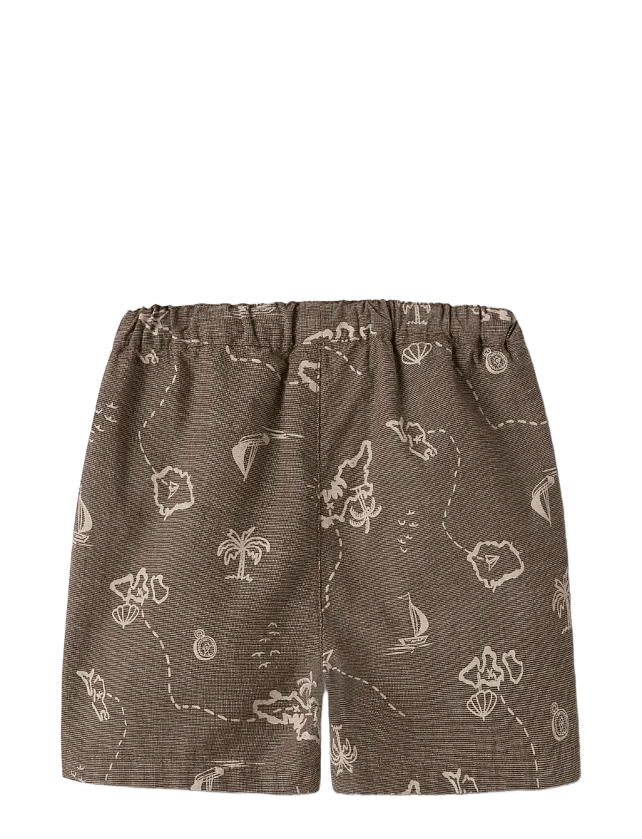 name it - NMMHESTERN NREG SHORTS - casual shorts - chestnut - 1