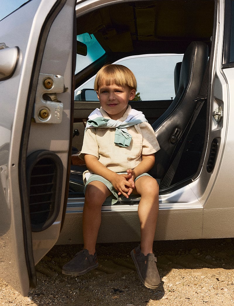 name it - NMMHEFIN NREG SS SHIRT - kurzärmlige hemden - peyote - 3