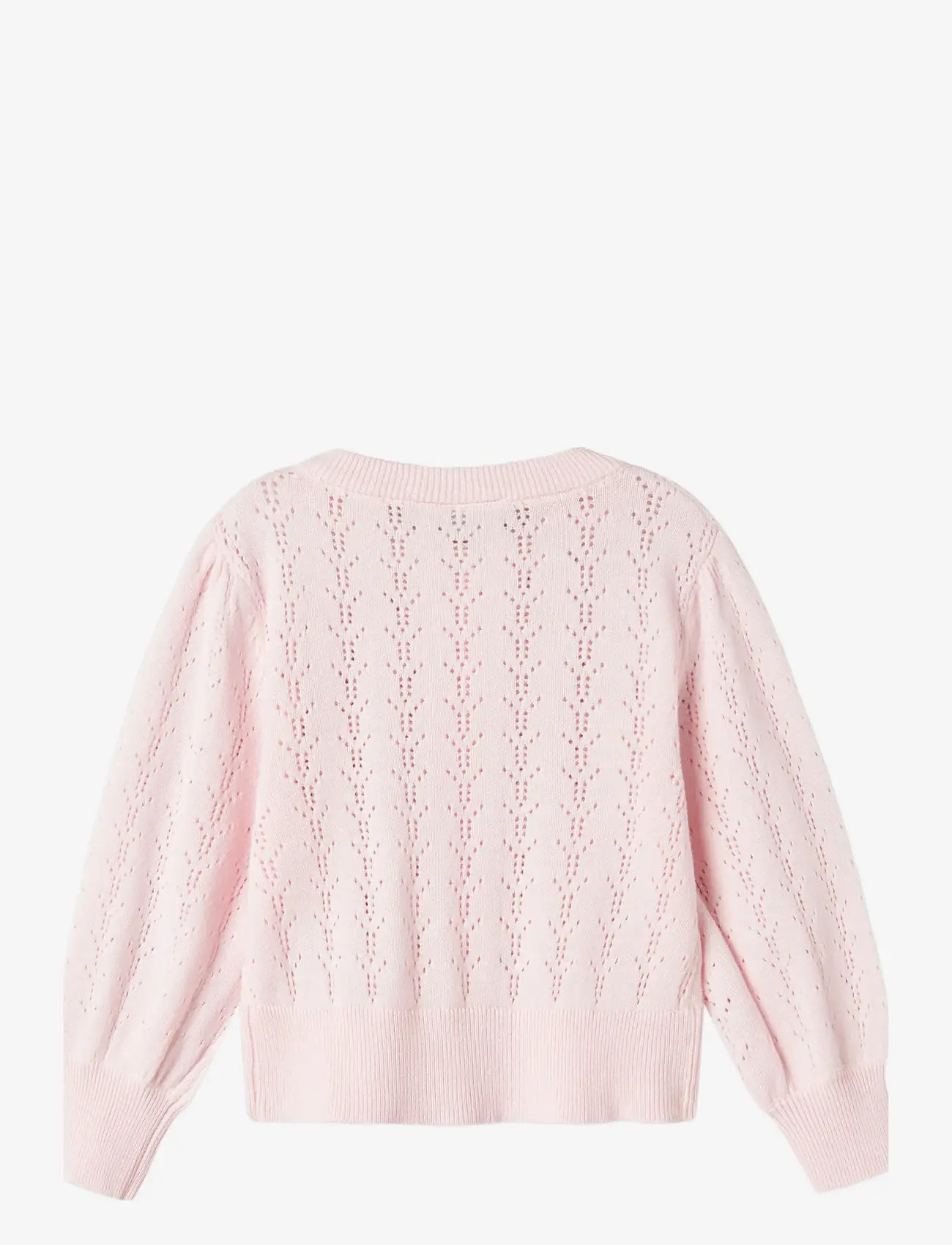 name it - NMFHANNAH LS KNIT CARD - cardigans - ballerina - 1