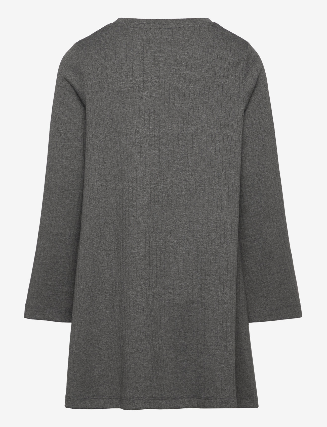 name it - NKFOLENIA LS DRESS - langærmede hverdagskjoler - dark grey melange - 2