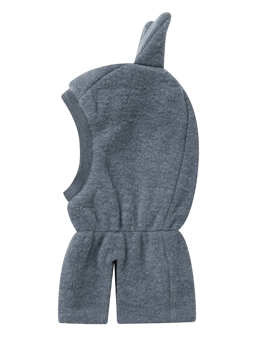 name it - NMMWMINO W/EAR WO/PO BRU BALACLAVA W/FLE - talvised aksessuaarid - folkstone gray - 1