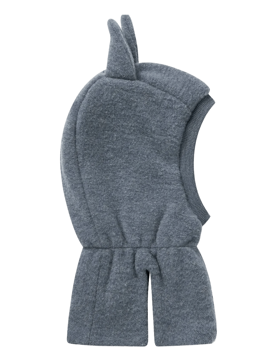 name it - NMMWMINO W/EAR WO/PO BRU BALACLAVA W/FLE - talvised aksessuaarid - folkstone gray - 2