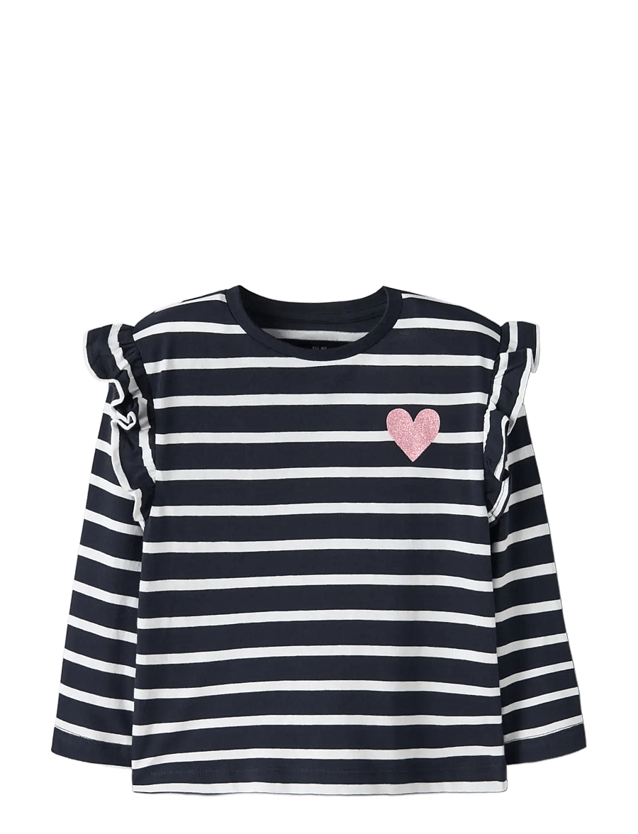 name it - NMFTOVELINA 2P LS NREG TOP NOOS - langärmelig - dark sapphire - 2