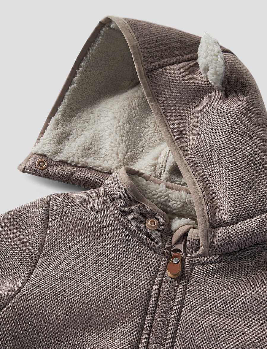 name it - NBNMADA08 JACKET SOLID FO - silver mink - 2