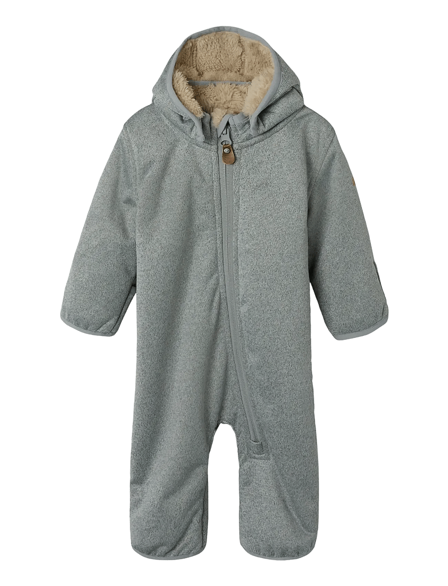 name it - NBNMADA08 SUIT SOLID FO - grey melange - 0