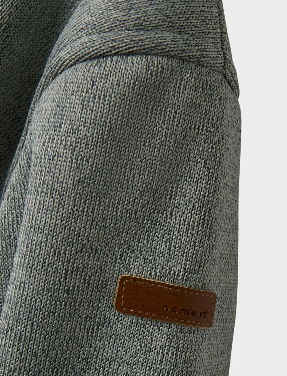 name it - NBNMADA08 SUIT SOLID FO - fleece-sets - grey melange - 2