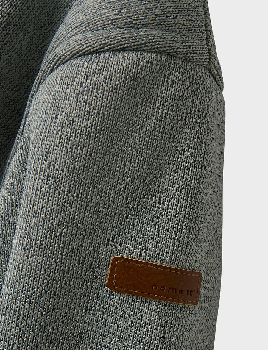 name it - NBNMADA08 SUIT SOLID FO - grey melange - 2
