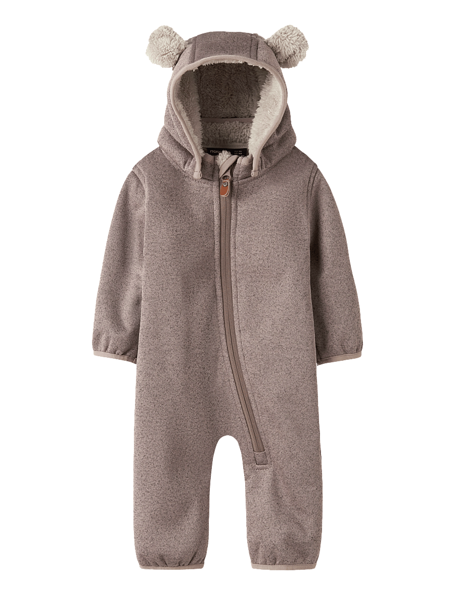 name it - NBNMADA08 SUIT SOLID FO - fliiskomplektid - silver mink - 0