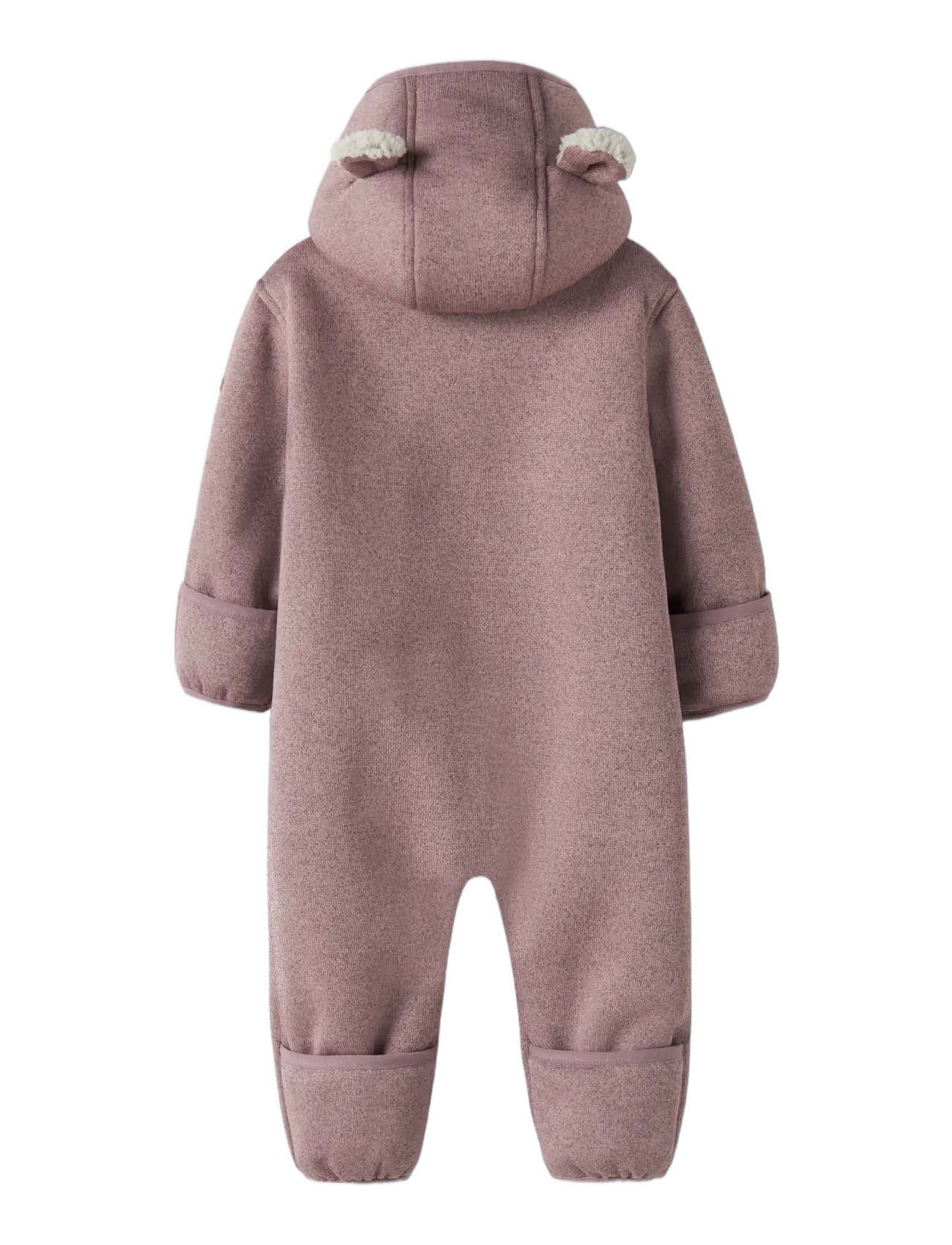 name it - NBNMADA08 SUIT SOLID FO - fleece sets - woodrose - 1