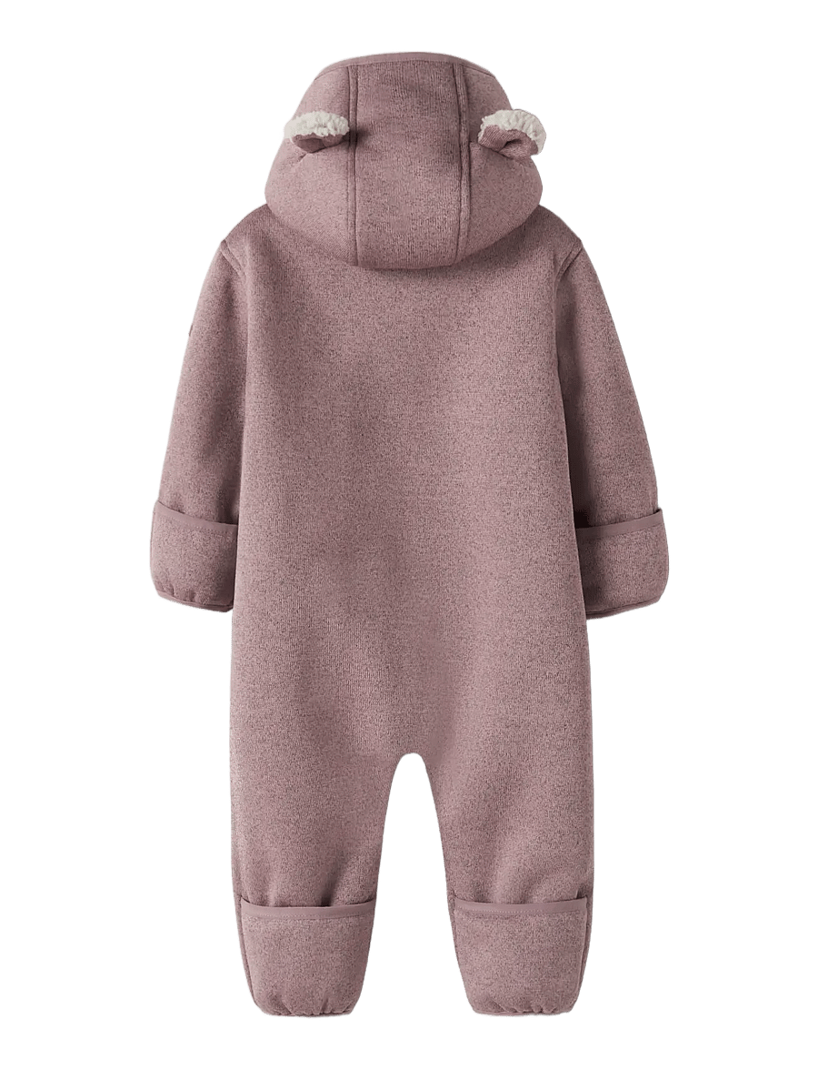name it - NBNMADA08 SUIT SOLID FO - fliiskomplektid - woodrose - 1