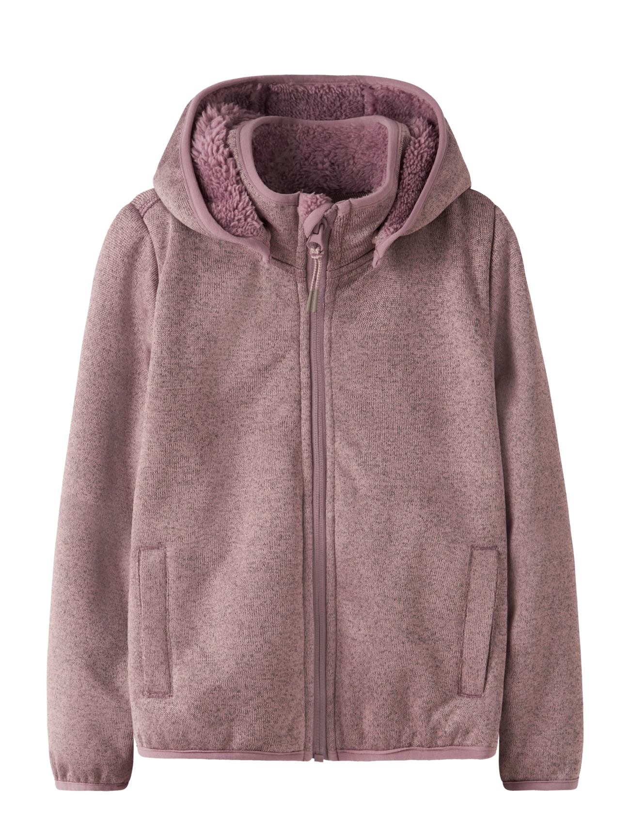name it Nknmada08 Jacket Solid Fo, 134, Rainwear, Rosa - Jackets, Kinder