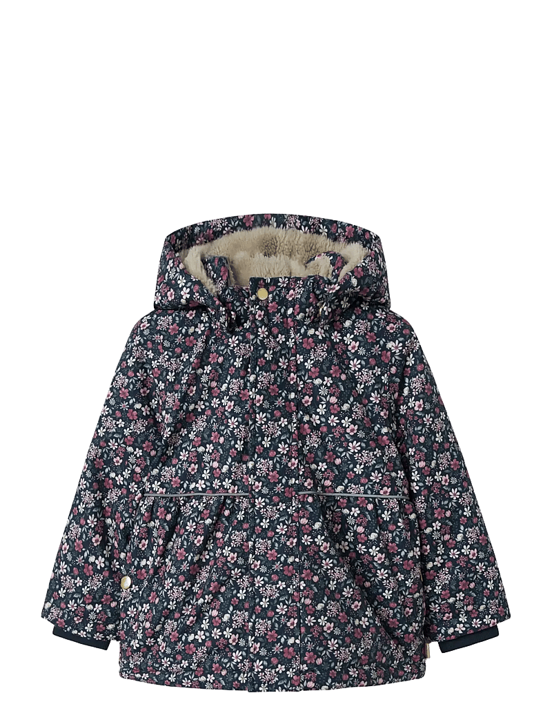 name it - NMFSNOW05 JACKET AOP 1FO - dark sapphire - 0