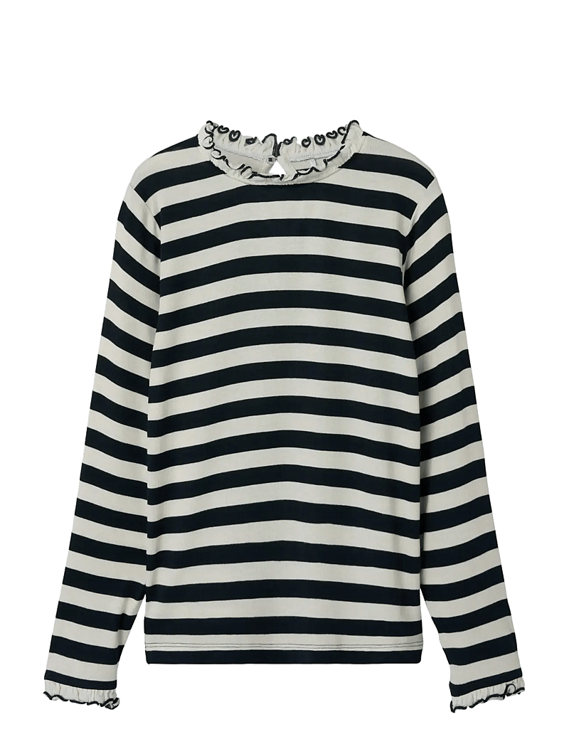 name it - NKFPRAKULA LS SLIM TOP - long-sleeved t-shirts - dark sapphire - 0