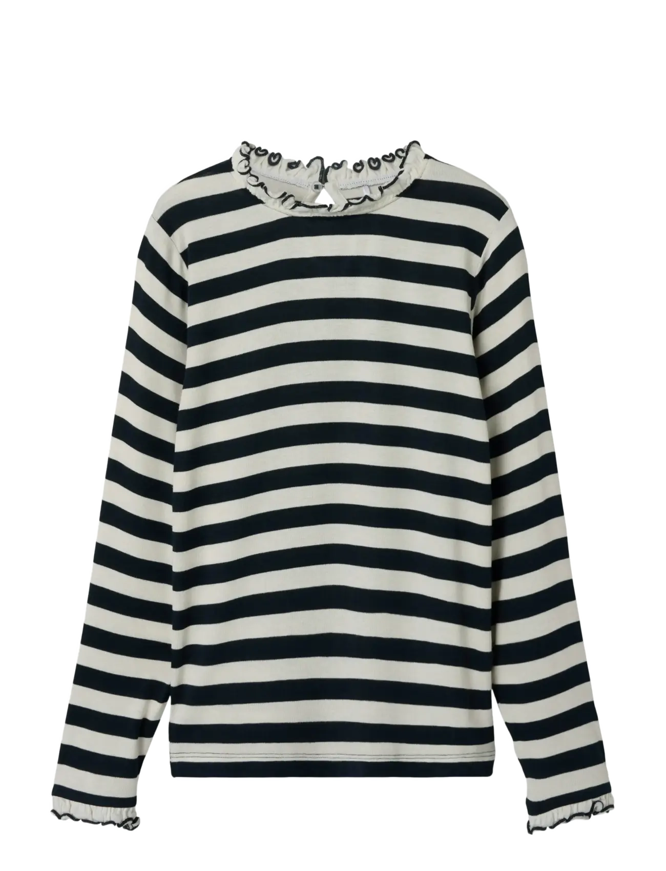 name it NKFPRAKULA LS SLIM TOP - Overdele - DARK SAPPHIRE / black
