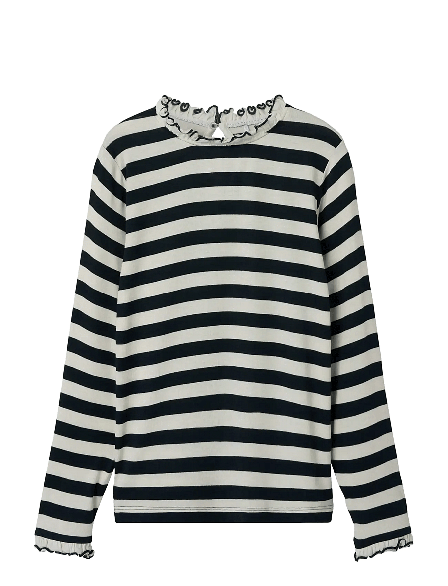 name it - NKFPRAKULA LS SLIM TOP - langärmelig - dark sapphire - 0