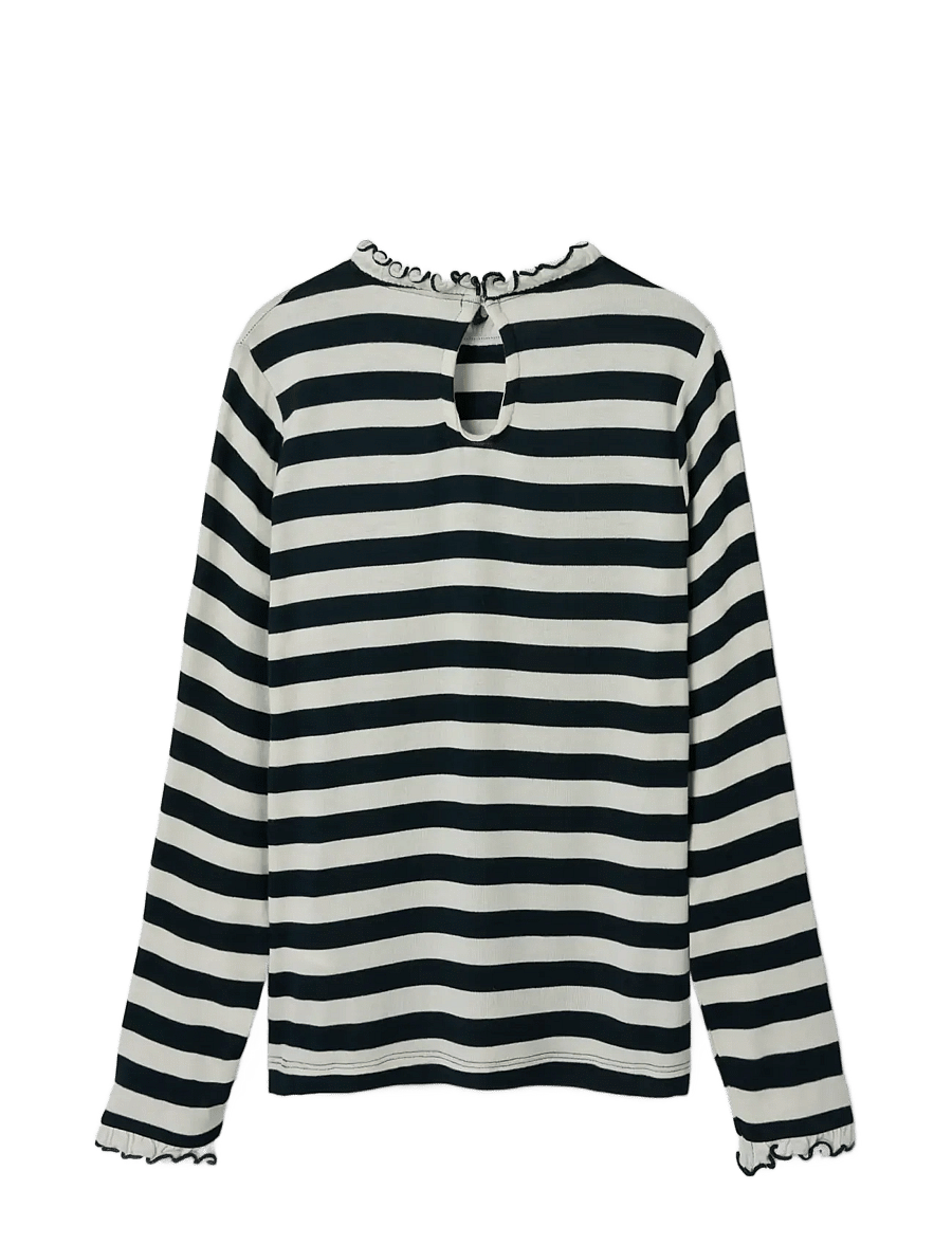 name it - NKFPRAKULA LS SLIM TOP - langärmelig - dark sapphire - 1