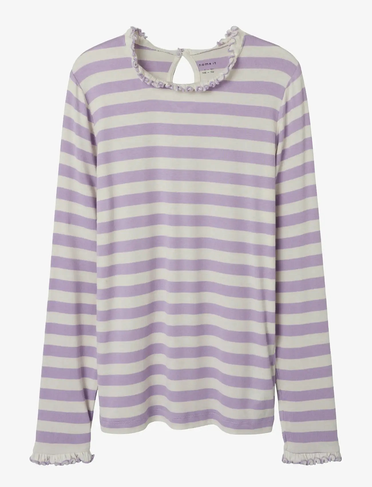 name it - NKFPRAKULA LS SLIM TOP - langærmede t-shirts - lavendula - 1