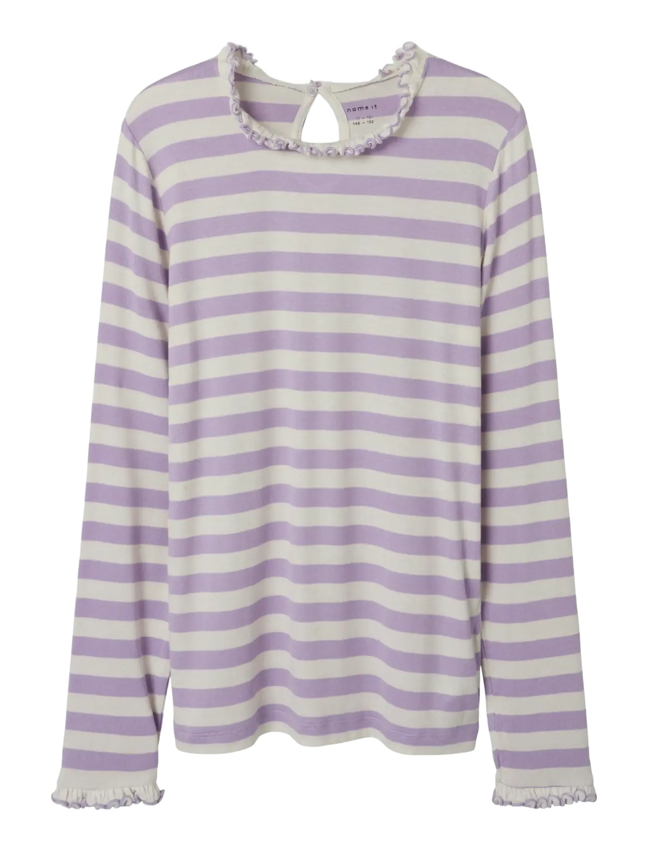 NKFPRAKULA LS SLIM TOP - LAVENDULA