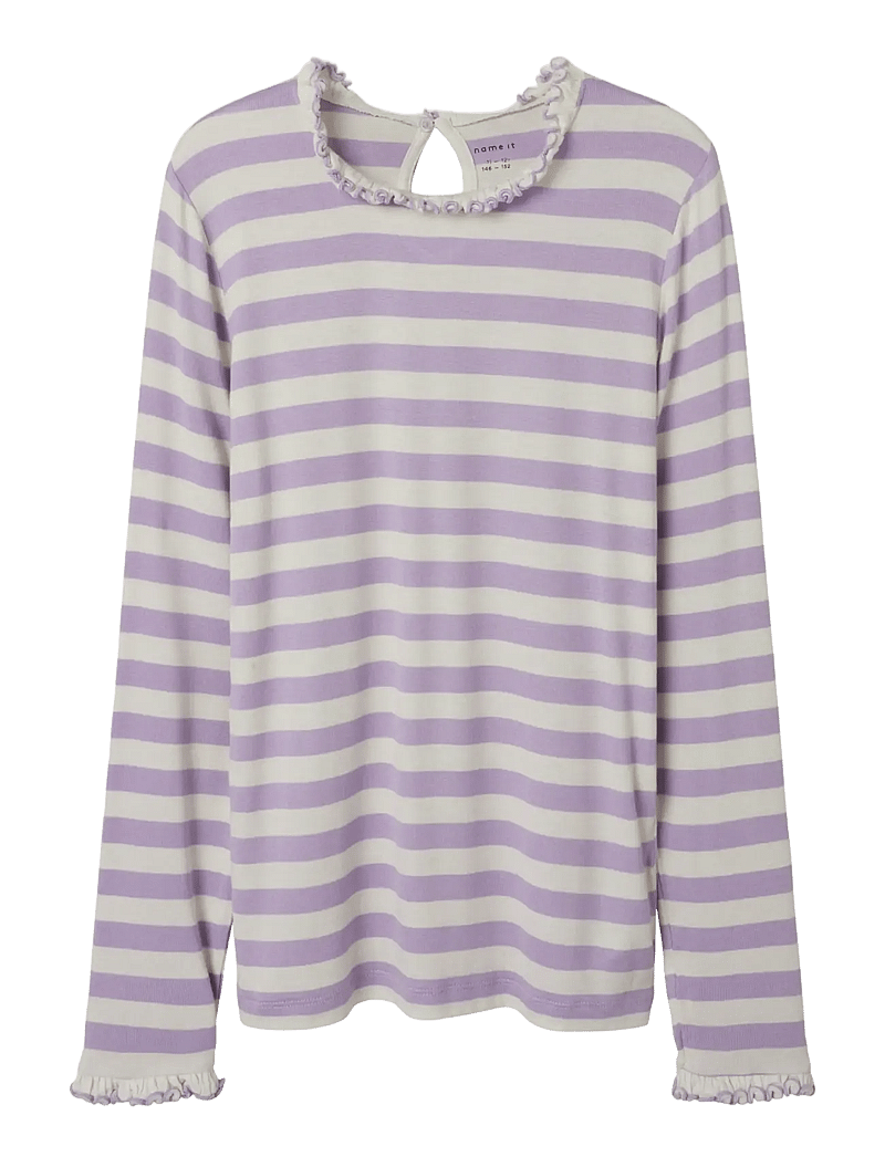 name it - NKFPRAKULA LS SLIM TOP - langærmede t-shirts - lavendula - 1
