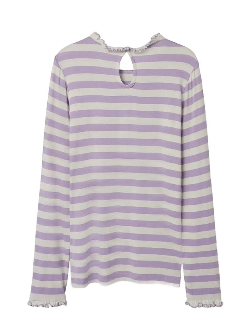 name it - NKFPRAKULA LS SLIM TOP - langærmede t-shirts - lavendula - 2