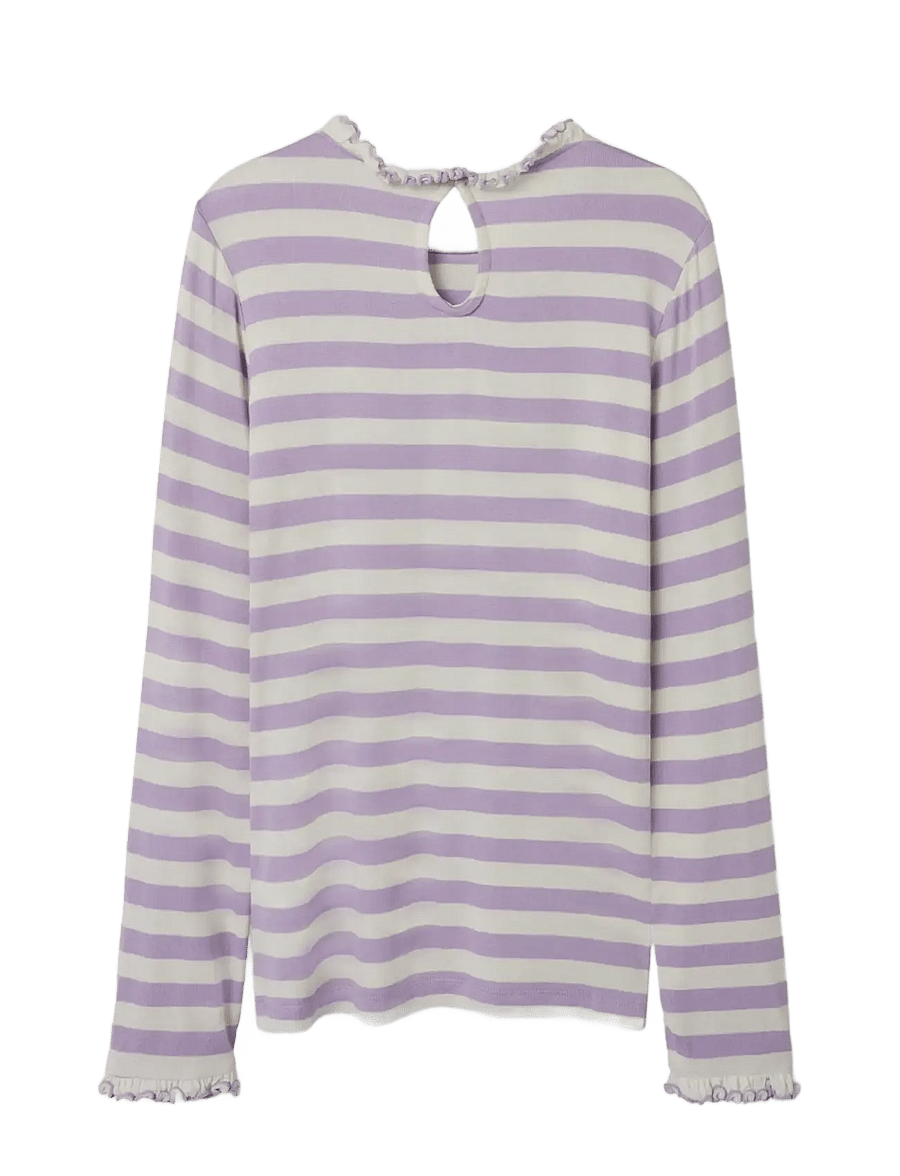 name it - NKFPRAKULA LS SLIM TOP - langærmede t-shirts - lavendula - 2
