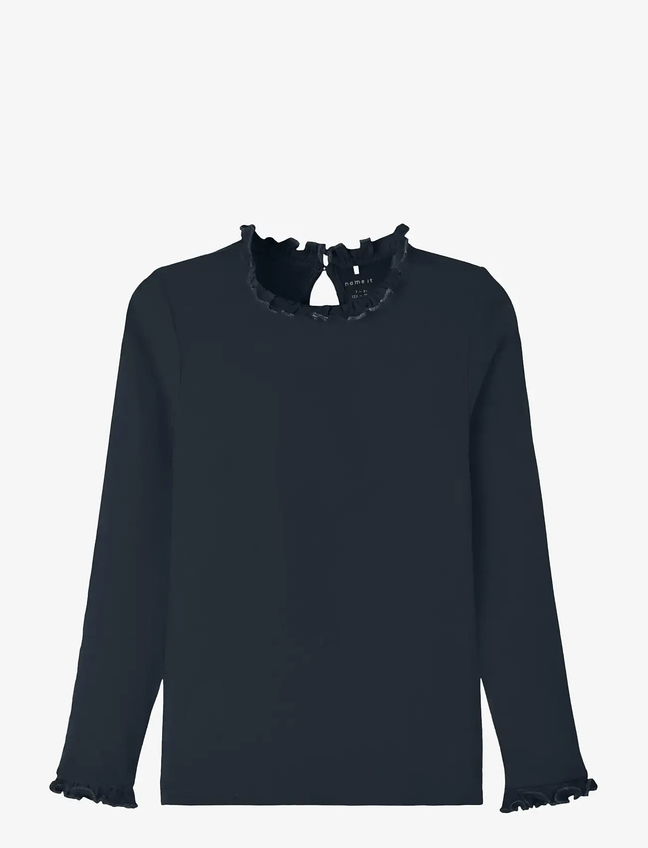 name it - NMFPRAKULA LS SLIM TOP - höstkläder - dark sapphire - 0