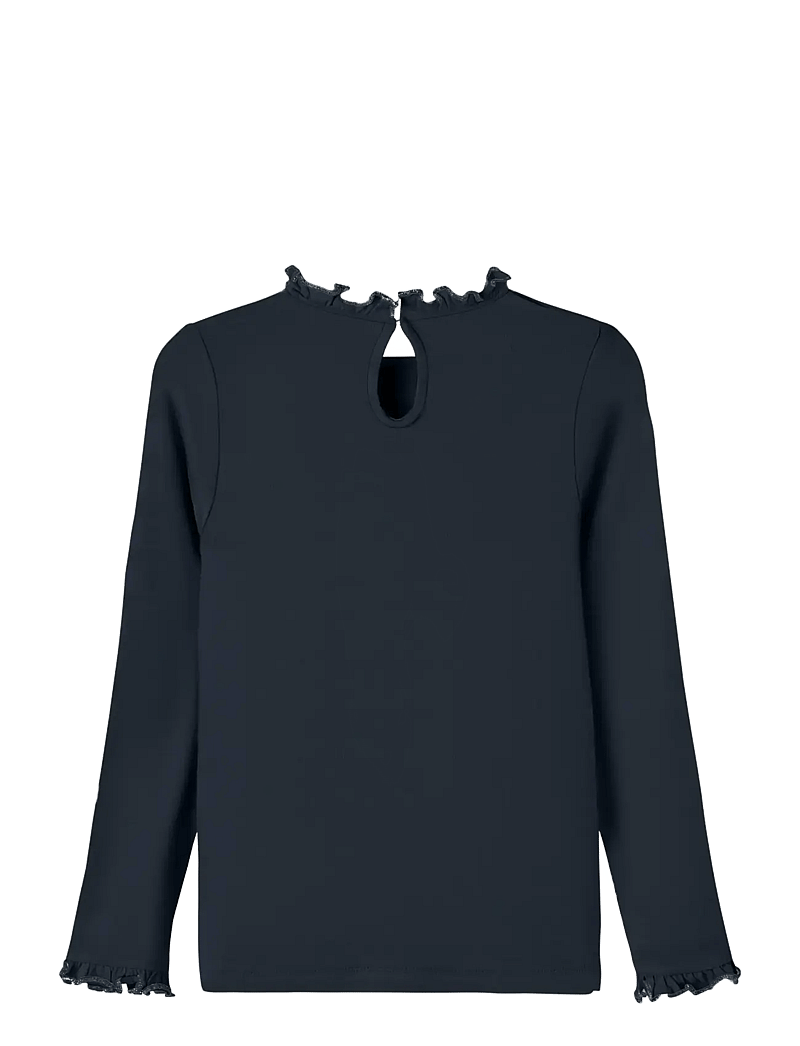 name it - NMFPRAKULA LS SLIM TOP - pikkade varrukatega t-särgid - dark sapphire - 1