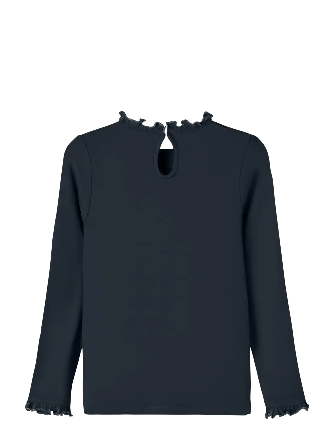 name it - NMFPRAKULA LS SLIM TOP - pikkade varrukatega t-särgid - dark sapphire - 1