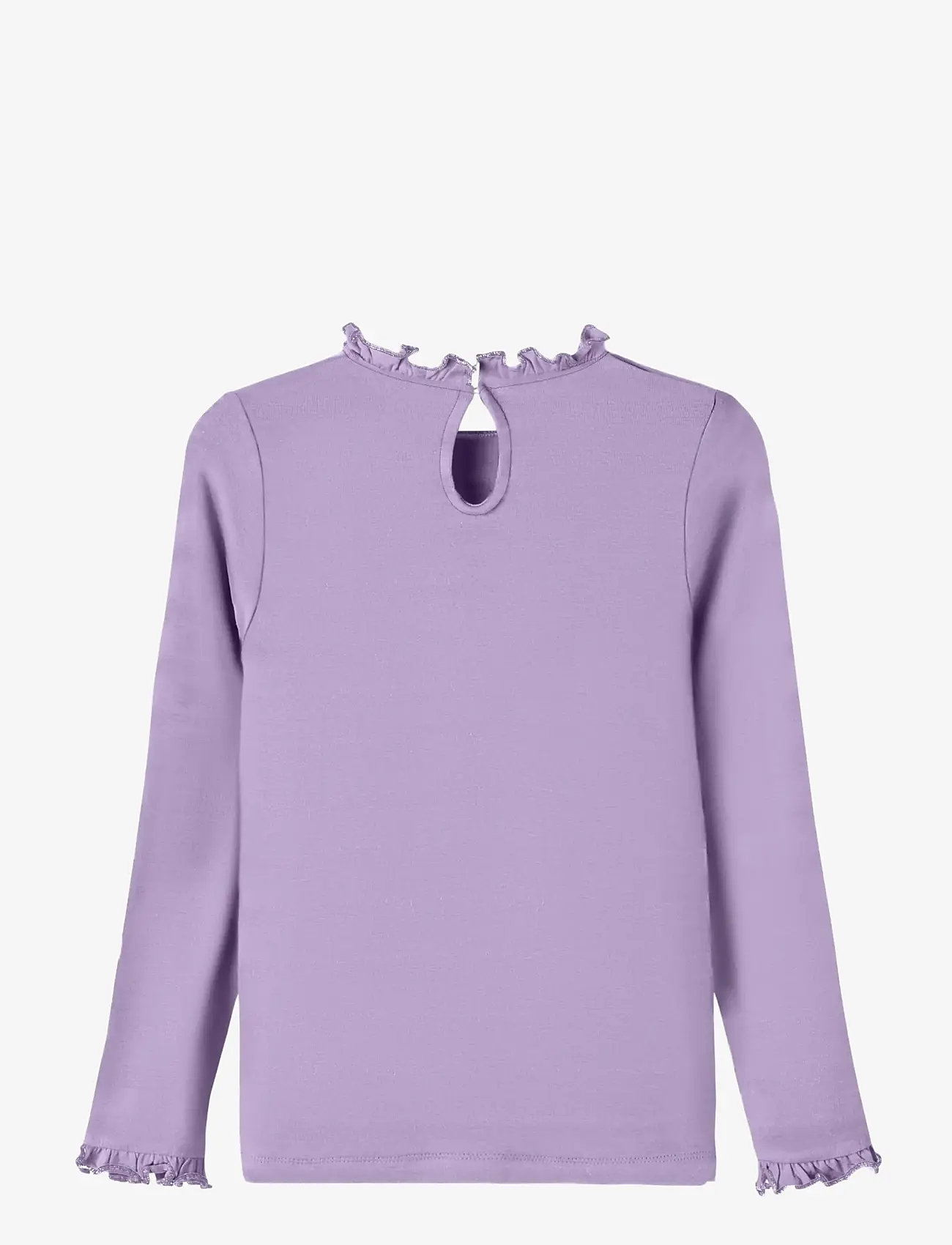 name it - NMFPRAKULA LS SLIM TOP - pikkade varrukatega t-särgid - lavendula - 1