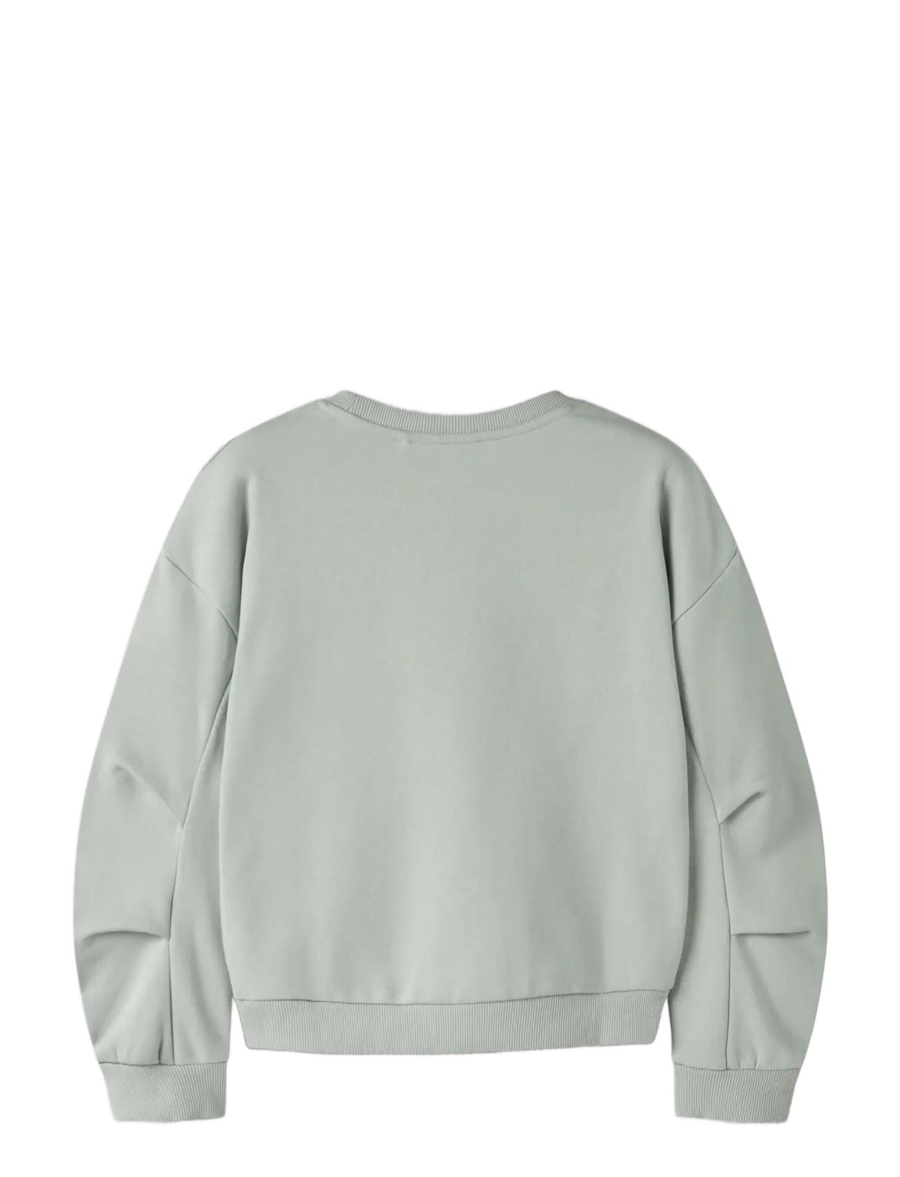 name it - NKFPTAROUND LS SWEAT BRU - sweatshirts - aqua gray - 1