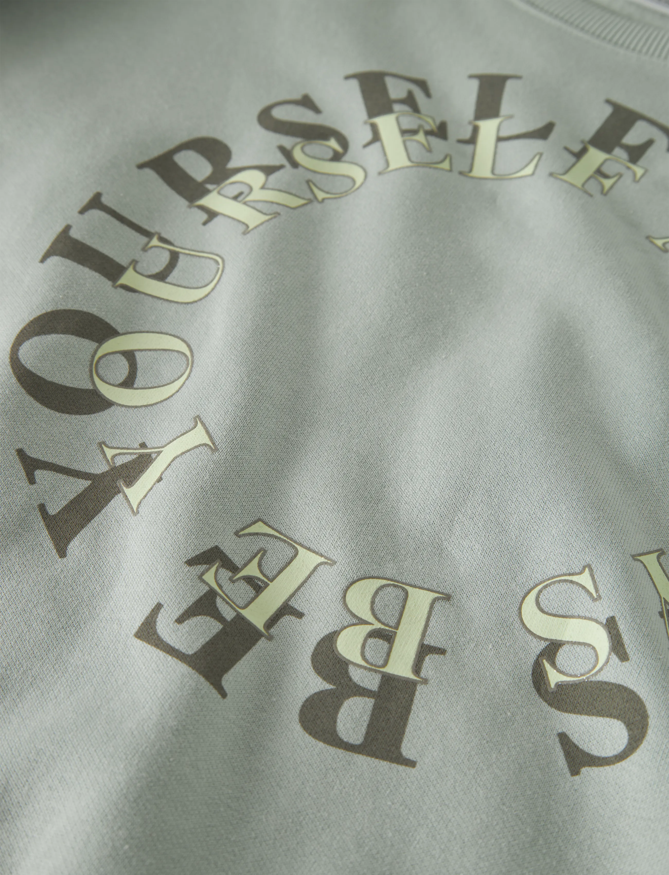 name it - NKFPTAROUND LS SWEAT BRU - sweatshirts - aqua gray - 4