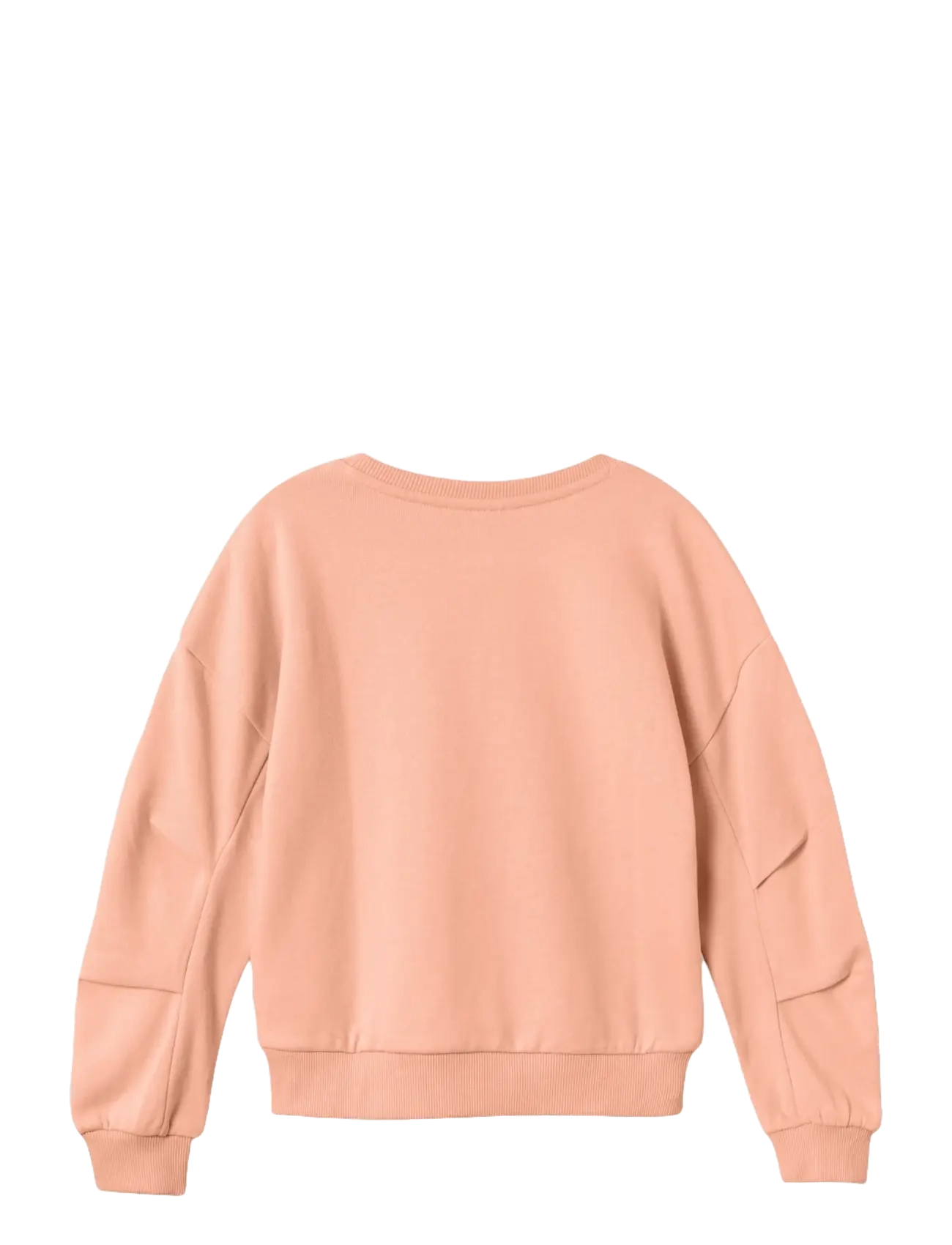 name it - NKFPTAROUND LS SWEAT BRU - sweatshirts - peach nectar - 1