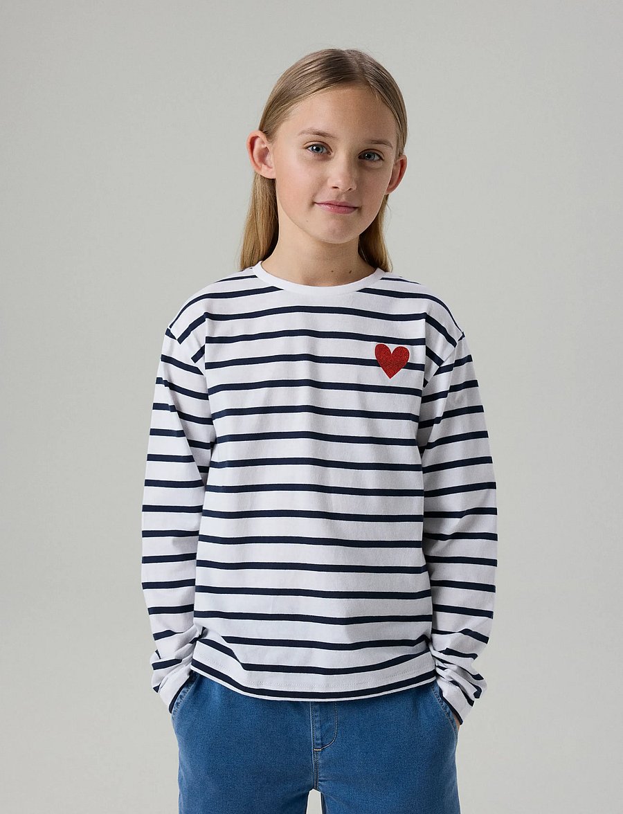 name it - NKFTOVELINA 2P LS NREG TOP NOOS - lange mouwen - dark sapphire - 0