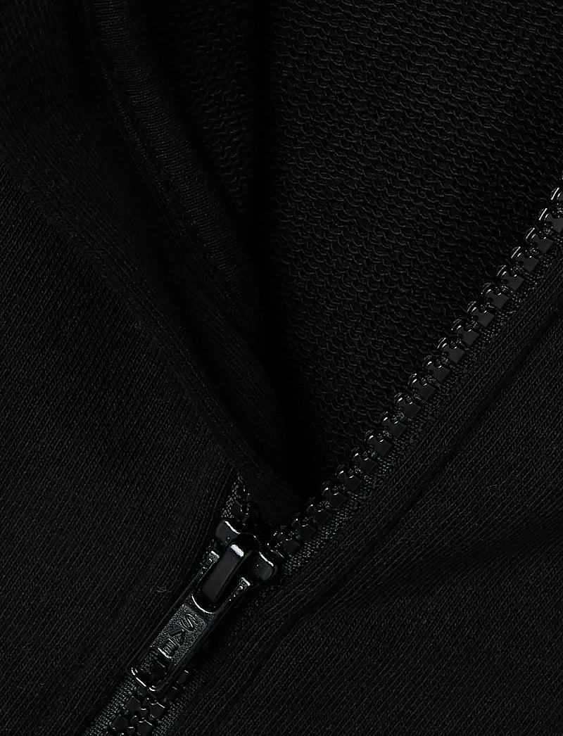 name it - NKFMILLE SHORT NREG SWE CARD WH UNB NOOS - kapuzenpullover - black - 3