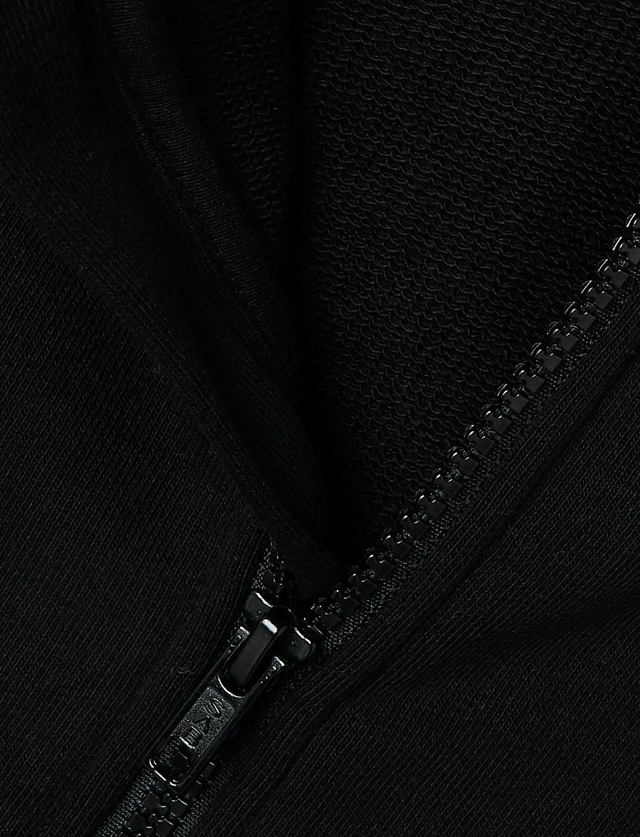 name it - NKFMILLE SHORT NREG SWE CARD WH UNB NOOS - kapuzenpullover - black - 3