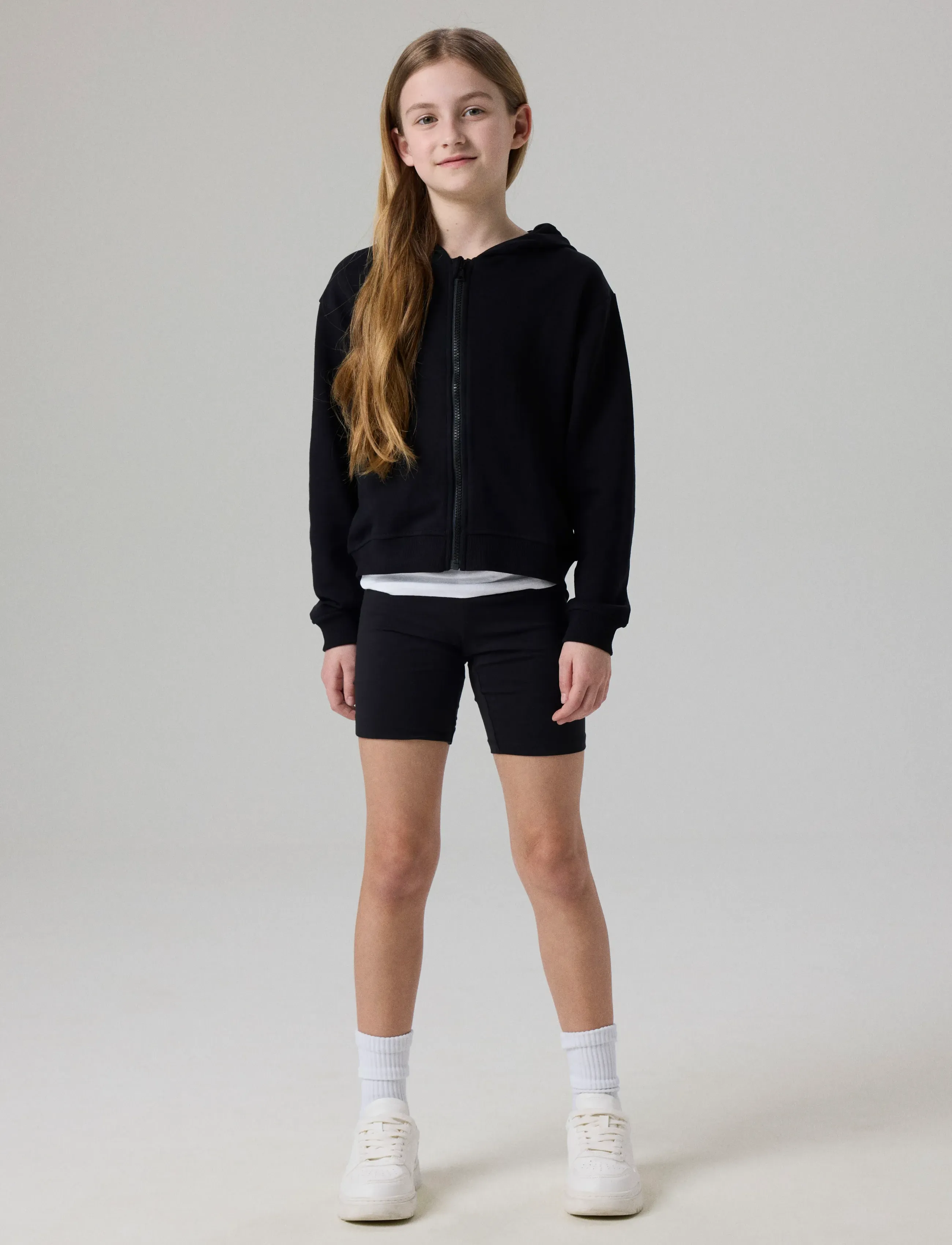 name it - NKFMILLE SHORT NREG SWE CARD WH UNB NOOS - huvtröjor - black - 4