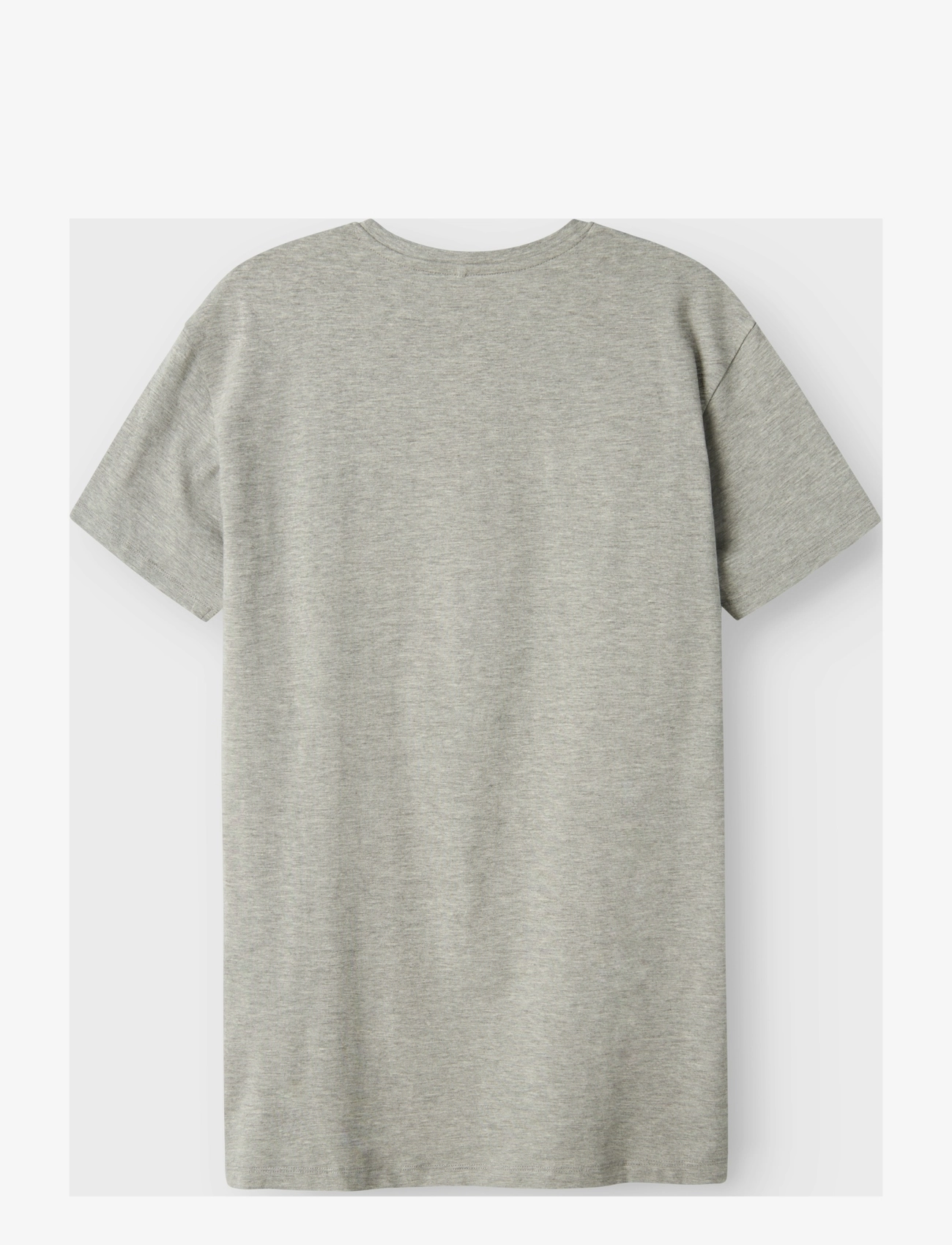 name it - NKFOBIANA SQUISH SS RLX NIGHTGOWN BFU - grey melange - 1