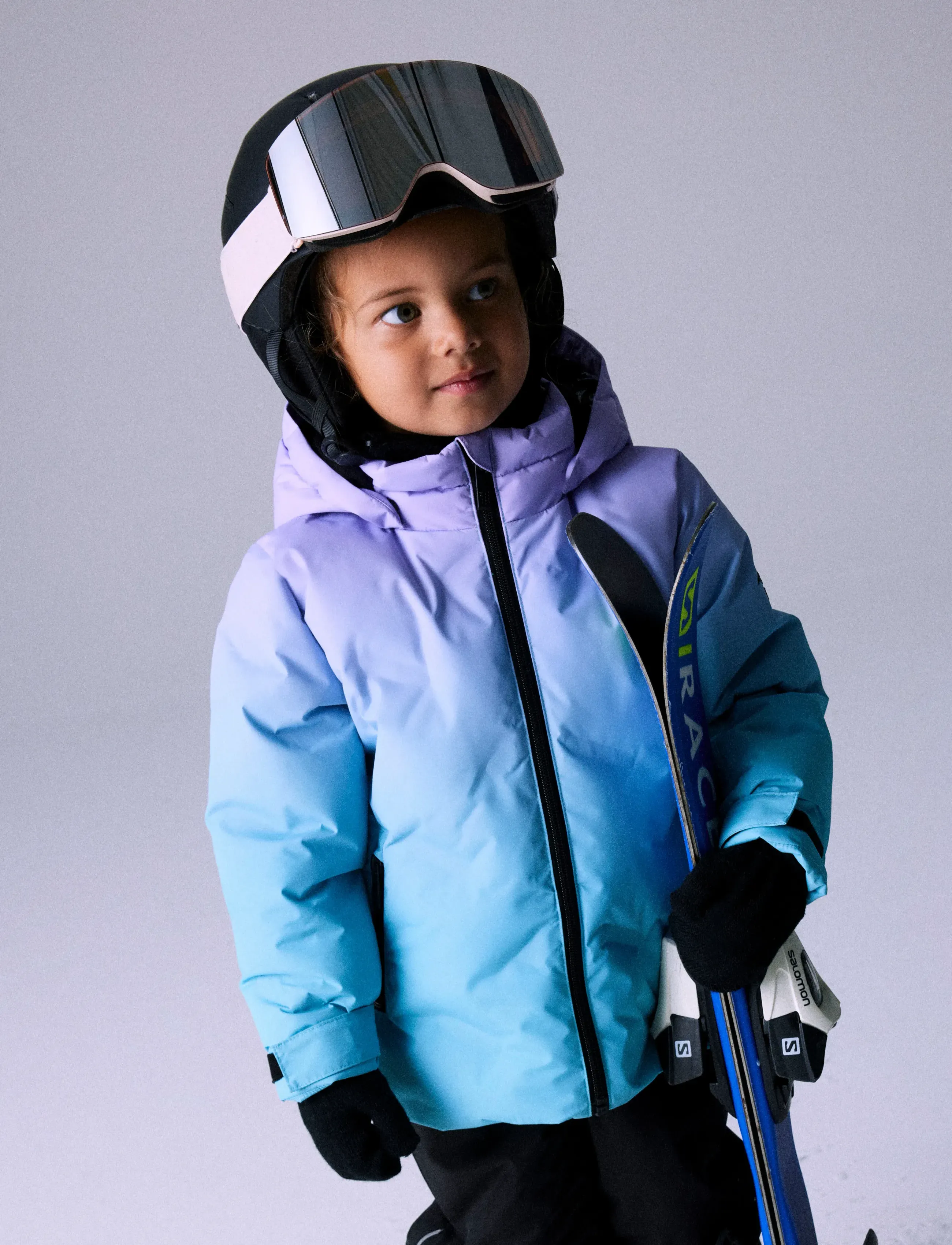 name it Nmfmountain05 Ski Jacket Fo, 98, Snow-ski Clothing, Blau - Jacket, Kinder