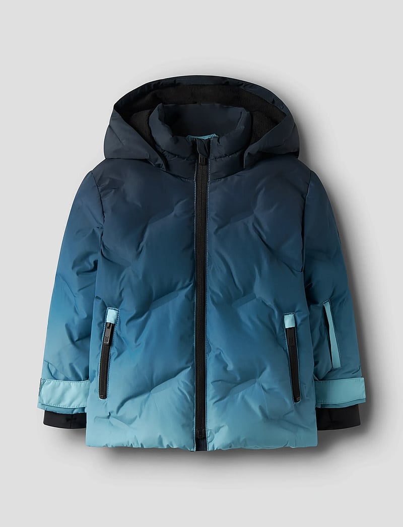 name it - NMMMOUNTAIN05 SKI JACKET FO - skijakker - milky blue - 0