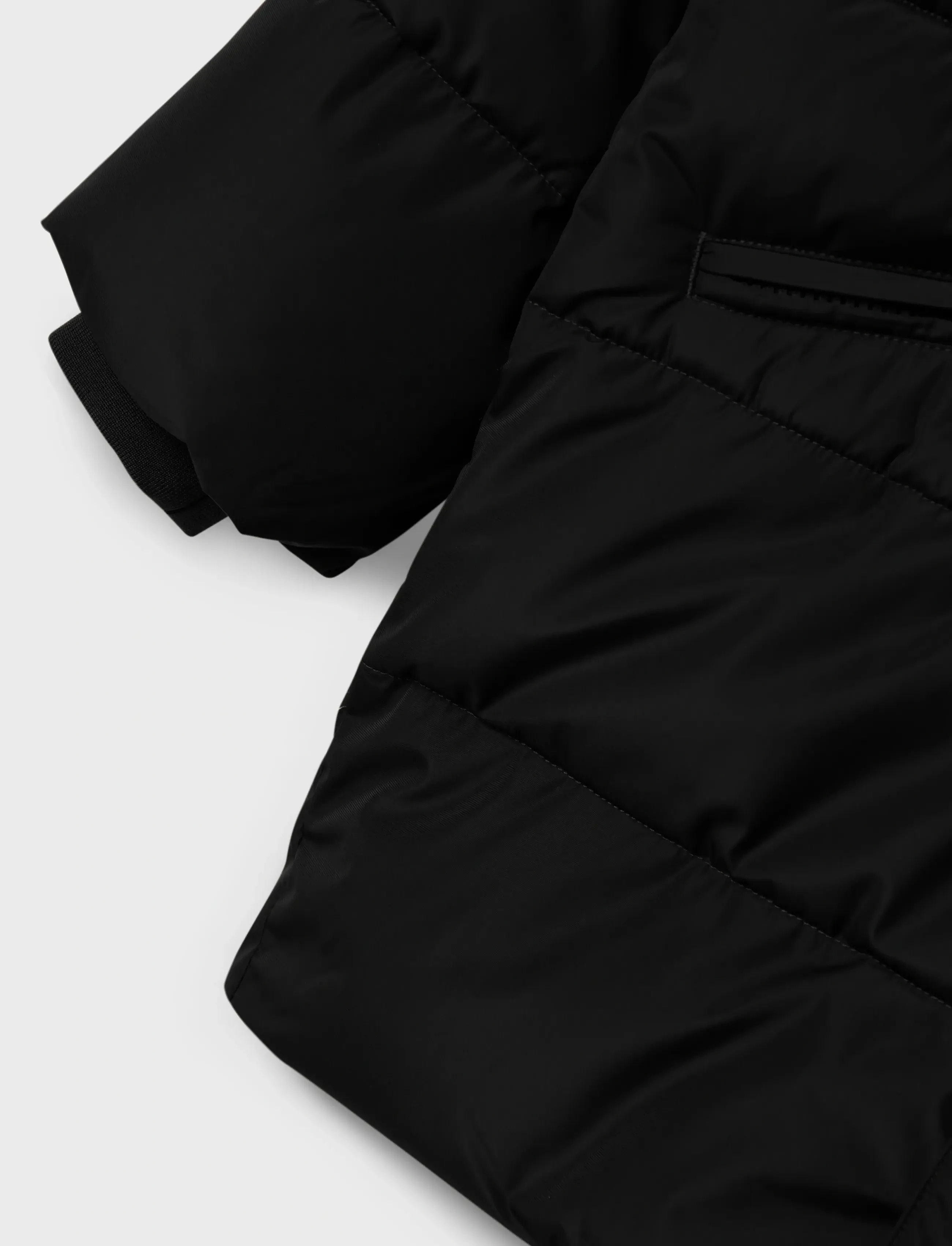 name it - NKFMEDOW03 PUFFER JACKET LONG FO - daunen- und steppjacken - black - 4