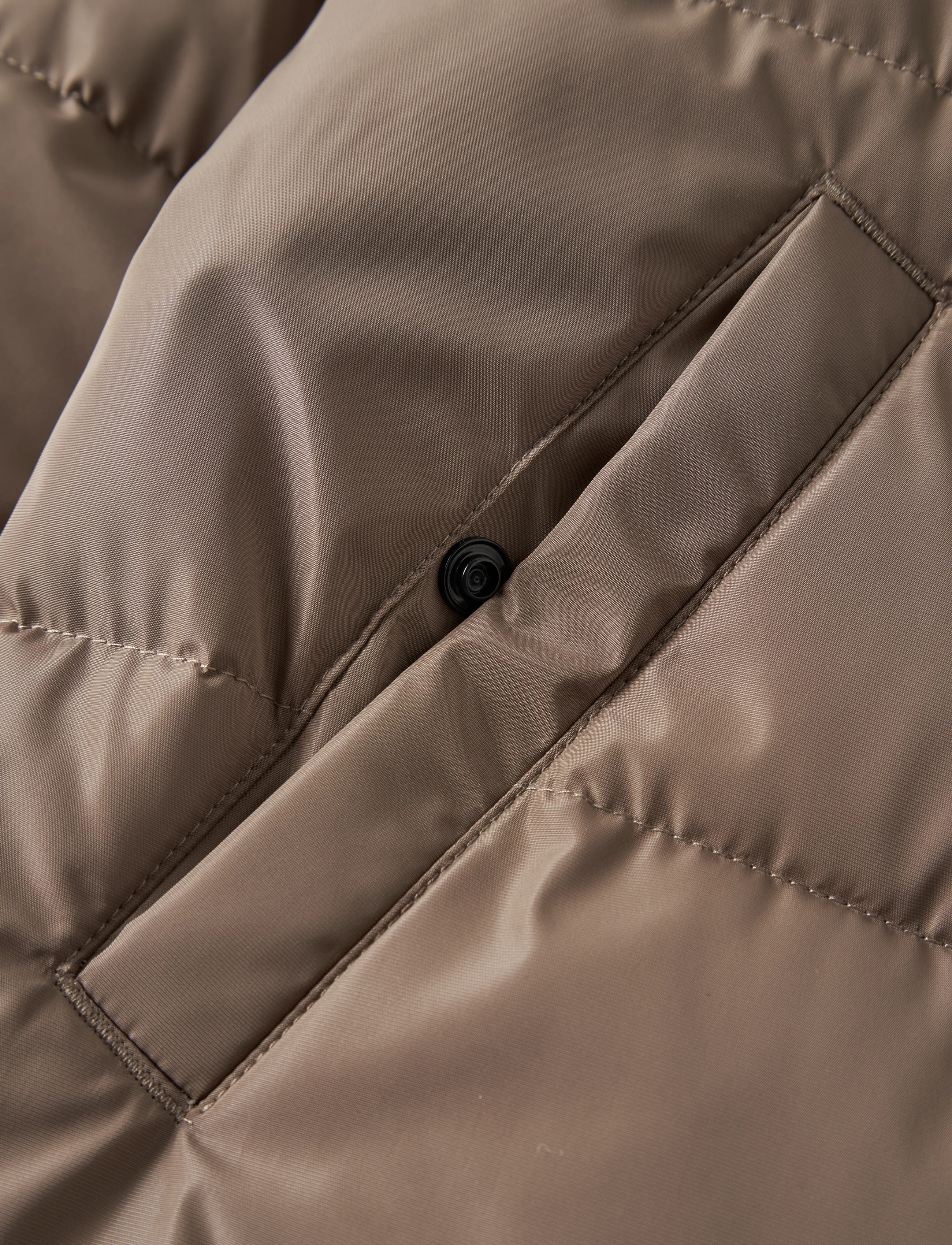 name it - NKFMEDOW03 PUFFER JACKET LONG FO - winter jackets - brown lentil - 5
